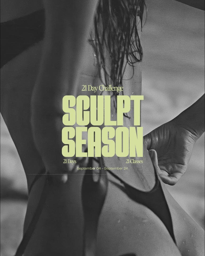 Sculpt Season Challenge: September 4th - 24th