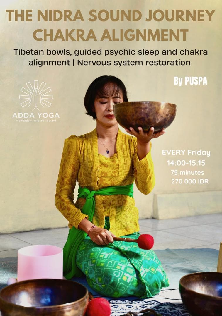 THE NIDRA SOUND JOURNEY : CHAKRA ALIGNMENT| Sound healing