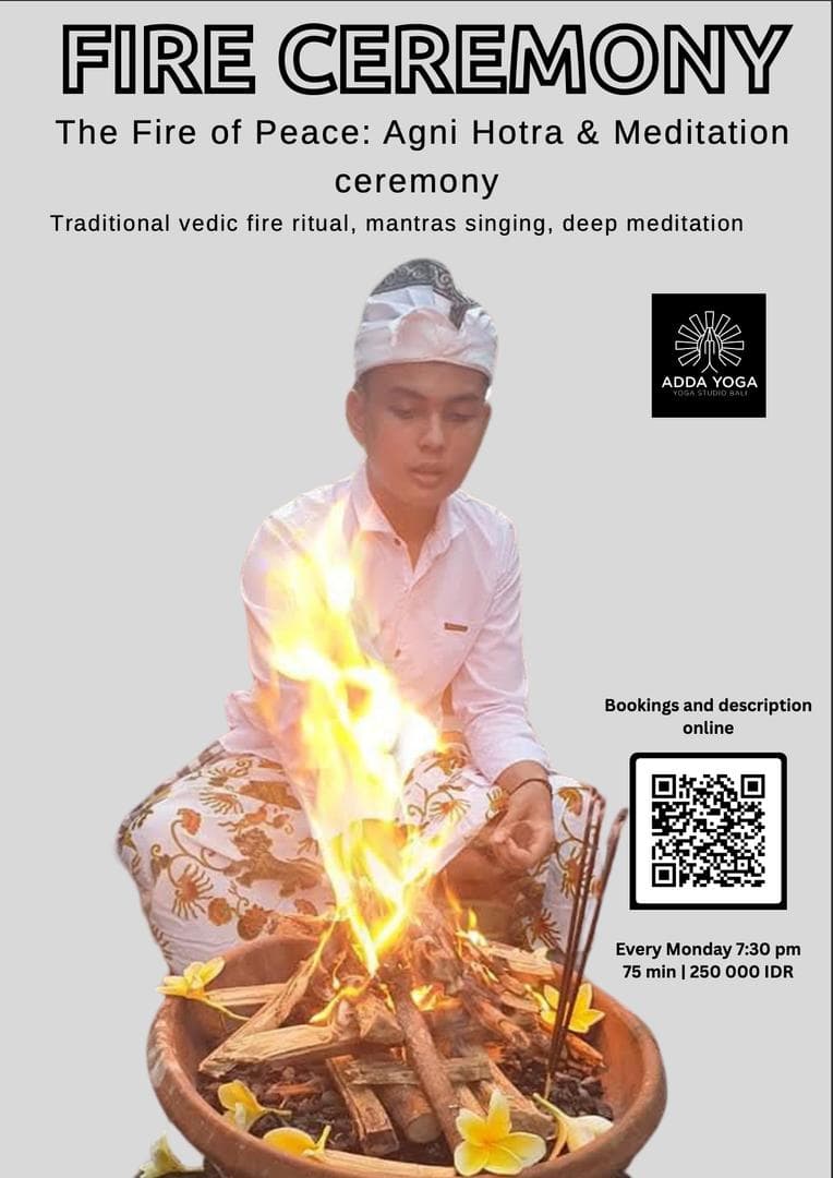 THE FIRE OF PEACE | Agni Hotra & Meditation Ceremony
